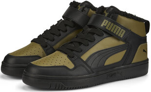 Обувь Puma Rebound Mid Strap Wtr Burnt Green Black 386376 02/9 цена и информация | Кроссовки для мужчин | pigu.lt