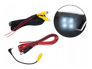 Atbulinės eigos LED kamera su numerio laikikliu цена и информация | Системы парковки | pigu.lt