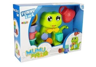 Lean toys Vonios rinkinys krioklys varlė + kibirai kaina ir informacija | Žaislai kūdikiams | pigu.lt