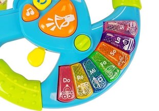 Lean toys Interaktyvus vairas kūdikiams kaina ir informacija | Žaislai kūdikiams | pigu.lt