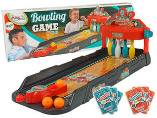 Arkadinis žaidimas Mini boulingas Lean Toys kaina ir informacija | Stalo žaidimai, galvosūkiai | pigu.lt