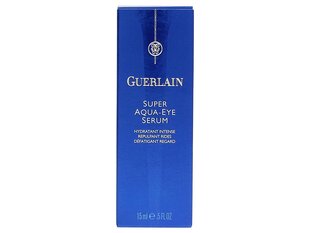 Guerlain Super Aqua Sérum гель для глаз 15 мл цена и информация | Сыворотки, кремы для век | pigu.lt