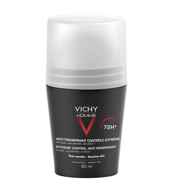 Rutulinis dezodorantas vyrams Vichy Homme Extreme Control 50 ml цена и информация | Dezodorantai | pigu.lt