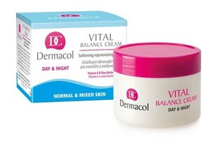 Regeneruojamasis dieninis ir naktinis veido kremas Dermacol Vital Balance 50 ml kaina ir informacija | Veido kremai | pigu.lt