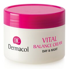 Regeneruojamasis dieninis ir naktinis veido kremas Dermacol Vital Balance 50 ml kaina ir informacija | Veido kremai | pigu.lt