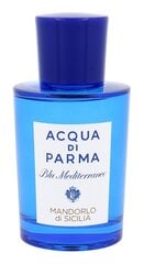 Парфюмерия унисекс Acqua Di Parma Blu Mediterraneo Mandorlo di Sicilia EDT (75 ml) kaina ir informacija | Женские духи | pigu.lt