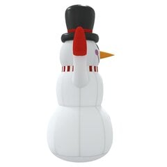 Pripučiamas sniego senis su LED lemputėmis, 300cm kaina ir informacija | Kalėdinės dekoracijos | pigu.lt