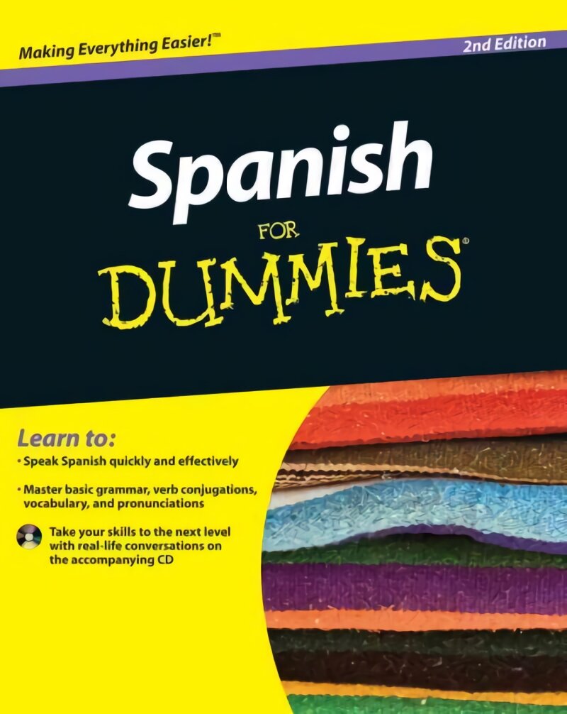 Spanish For Dummies, 2e plus CD 2nd Edition цена и информация | Užsienio kalbos mokomoji medžiaga | pigu.lt