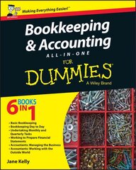 Bookkeeping & Accounting All-in-One For Dummies, UK Edition UK Edition kaina ir informacija | Ekonomikos knygos | pigu.lt