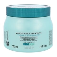 Atkuriamoji plaukų kaukė itin pažeistiems plaukams Kerastase Resistance Masque Force Architecte 500 ml kaina ir informacija | Priemonės plaukų stiprinimui | pigu.lt