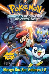 Pokemon Diamond and Pearl Adventure! Box Set, Volumes 1-11 kaina ir informacija | Fantastinės, mistinės knygos | pigu.lt