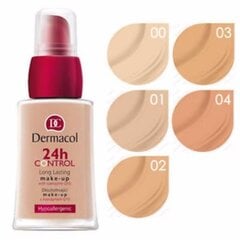 Makiažo pagrindas Dermacol 24h Control Make-Up 30 ml, 2K kaina ir informacija | Makiažo pagrindai, pudros | pigu.lt