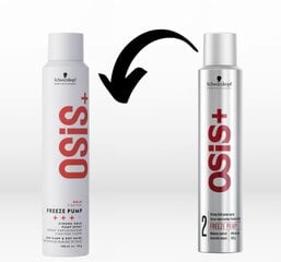 Plaukų lakas Schwarzkopf Professional Osis+ Freeze Pump 200 ml kaina ir informacija | Plaukų formavimo priemonės | pigu.lt