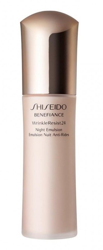 Naktinė emulsija veidui Shiseido Benefiance Wrinkle Resist24 75 ml цена и информация | Veido aliejai, serumai | pigu.lt