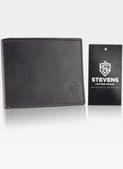 Подарочный набор для мужчин с двусторонним ремнем Stevens 325 цена и информация | Мужские кошельки | pigu.lt