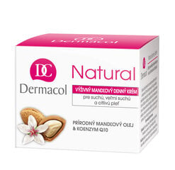 Dieninis veido kremas su migdolų aliejais ir koenzimu Q10 Dermacol Natural Mandlovy 50 ml kaina ir informacija | Veido kremai | pigu.lt