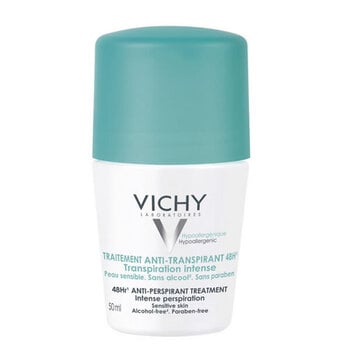 Rutulinis dezodorantas antiperspirantas moterims Vichy 48H, 50 ml kaina ir informacija | Dezodorantai | pigu.lt