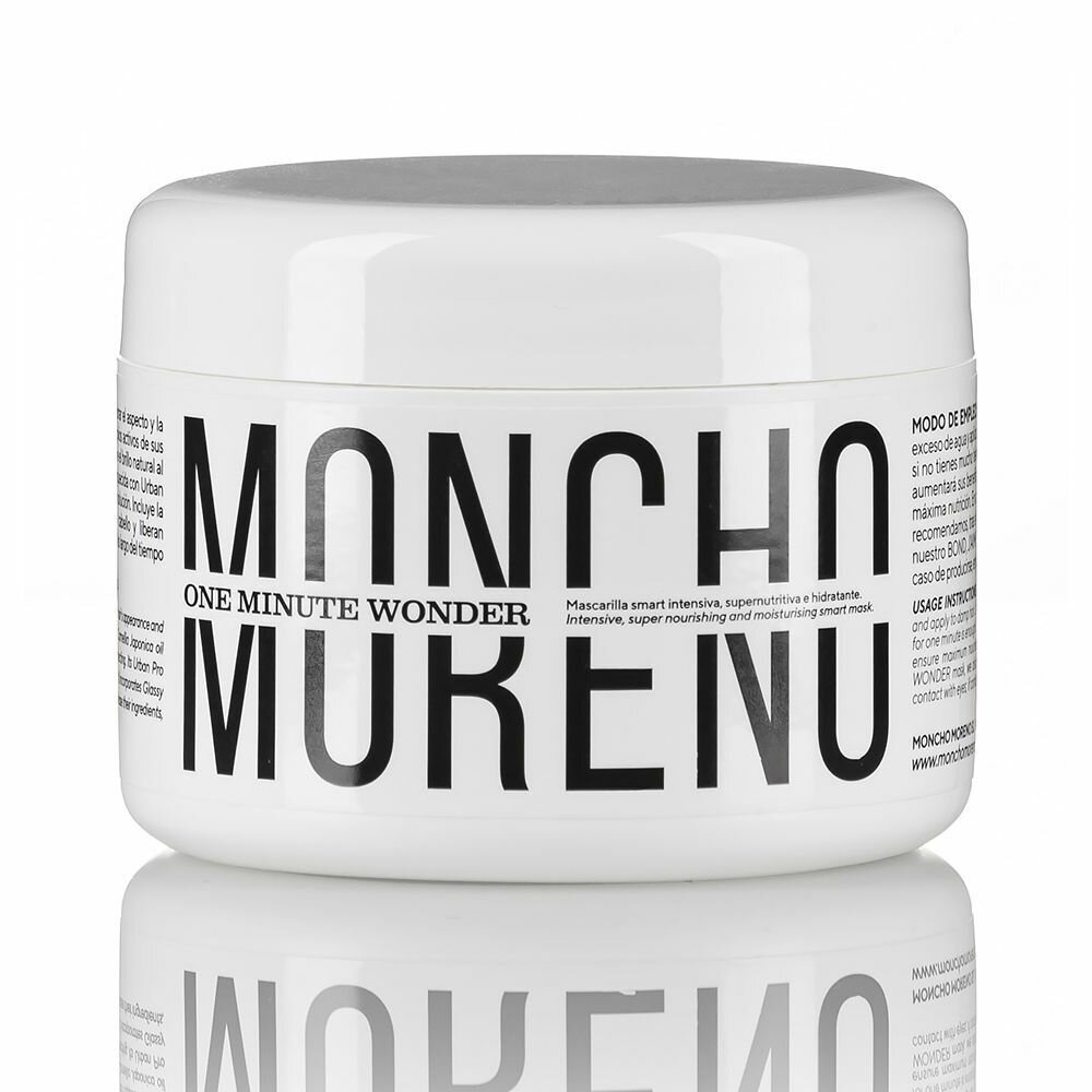 Maitinanti plaukų kaukė Moncho Moreno One Minute Wonder, 250 ml цена и информация | Priemonės plaukų stiprinimui | pigu.lt