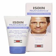 Veido kremas Isdin Nutradeica Face Gel Cream For Seborrheic Skin, 50ml kaina ir informacija | Veido kremai | pigu.lt