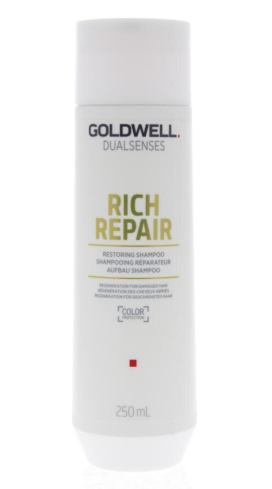 Atkuriamasis šampūnas Goldwell Dualsenses Rich Repair, 250 ml kaina ir informacija | Šampūnai | pigu.lt