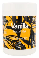 Kallos Vanilla Shine маска для волос 1000 мл цена и информация | Средства для укрепления волос | pigu.lt