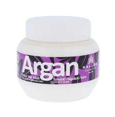 Kallos Cosmetics Argan маска для волос, 275 мл цена и информация | Средства для укрепления волос | pigu.lt