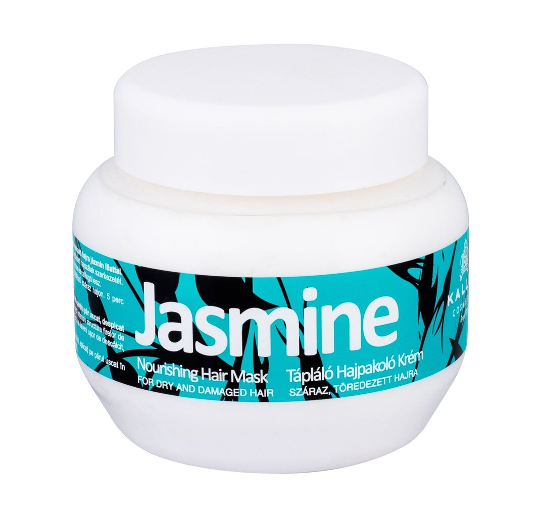 Kaukė sausiems plaukams Kallos Jasmine Nourishing Hair Mask, 275 ml kaina ir informacija | Priemonės plaukų stiprinimui | pigu.lt