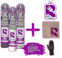 Корректор краски + лак + грунт Rolls royce Ghost Silver R26, WR26 цена и информация | Автомобильная краска | pigu.lt