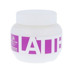 Маска для сияющих волос Kallos Latte 275 мл цена и информация | Средства для укрепления волос | pigu.lt