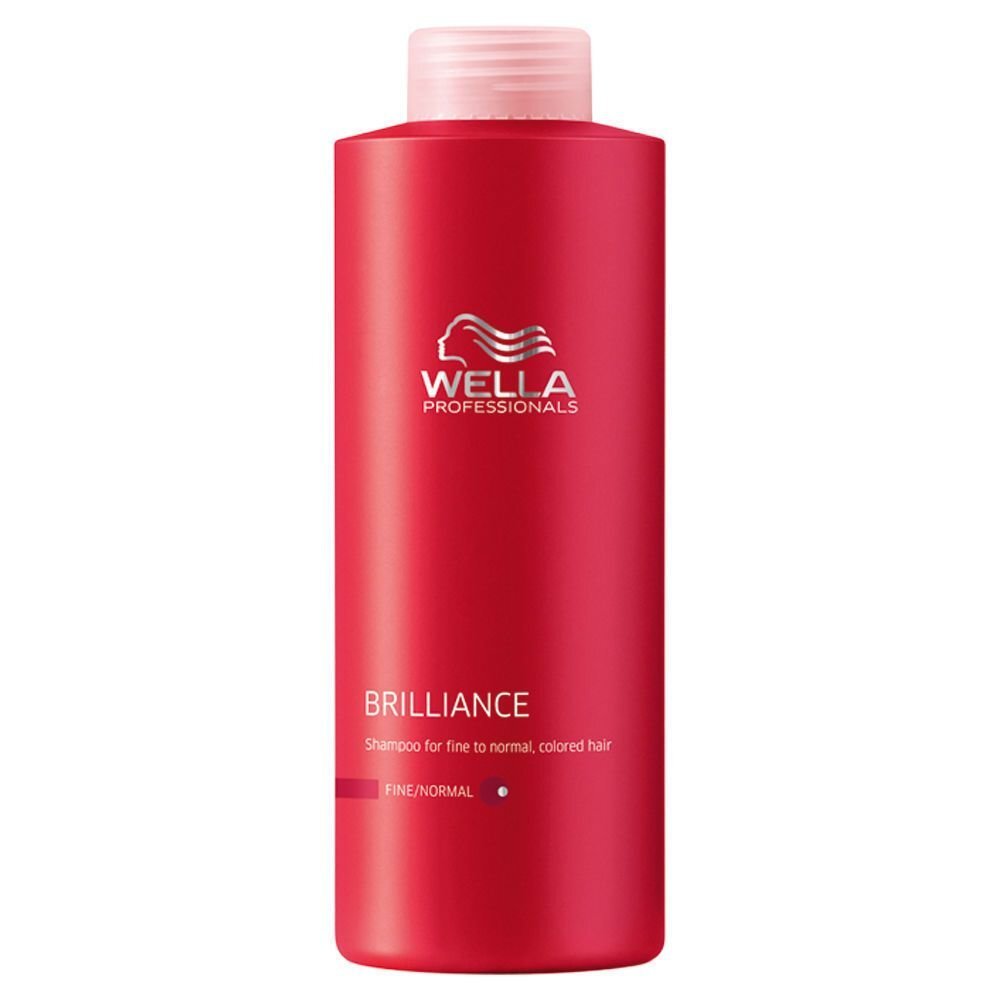 Žvilgesio suteikiantis šampūnas ploniems ir normaliems plaukams Wella Professionals Brilliance 1000 ml kaina ir informacija | Šampūnai | pigu.lt