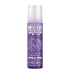 Geltonus tonus neutralizuojantis kondicionierius šviesiems plaukams su keratinu Revlon Equave 200 ml kaina ir informacija | Balzamai, kondicionieriai | pigu.lt