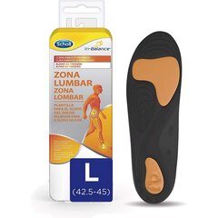 Vidpadžiai Scholl Insole Lumbar Zone In-Balance Size kaina ir informacija | Scholl Virtuvės, buities, apyvokos prekės | pigu.lt