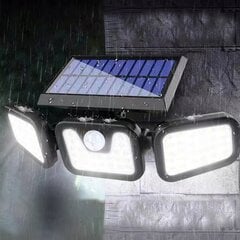 Светодиодный светильник с солнечной батареей и датчиком движения XW-B40 цена и информация | Уличные светильники | pigu.lt