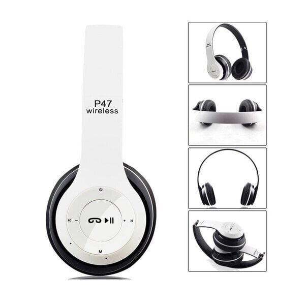 P47 Wireless Headphones kaina ir informacija | Ausinės | pigu.lt