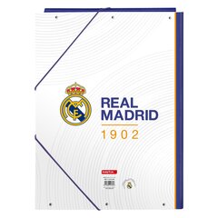 Папка Real Madrid C.F. Синий Белый A4 (26 x 33.5 x 2.5 cm) цена и информация | Канцелярские товары | pigu.lt