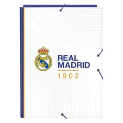 Папка Real Madrid C.F. Синий Белый A4 (26 x 33.5 x 2.5 cm) цена и информация | Канцелярские товары | pigu.lt