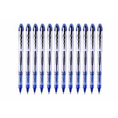 Liquid ink ballpoint pen Uni-Ball Vision Elite UB-200 Темно-синий 12 штук цена и информация | Письменные принадлежности | pigu.lt