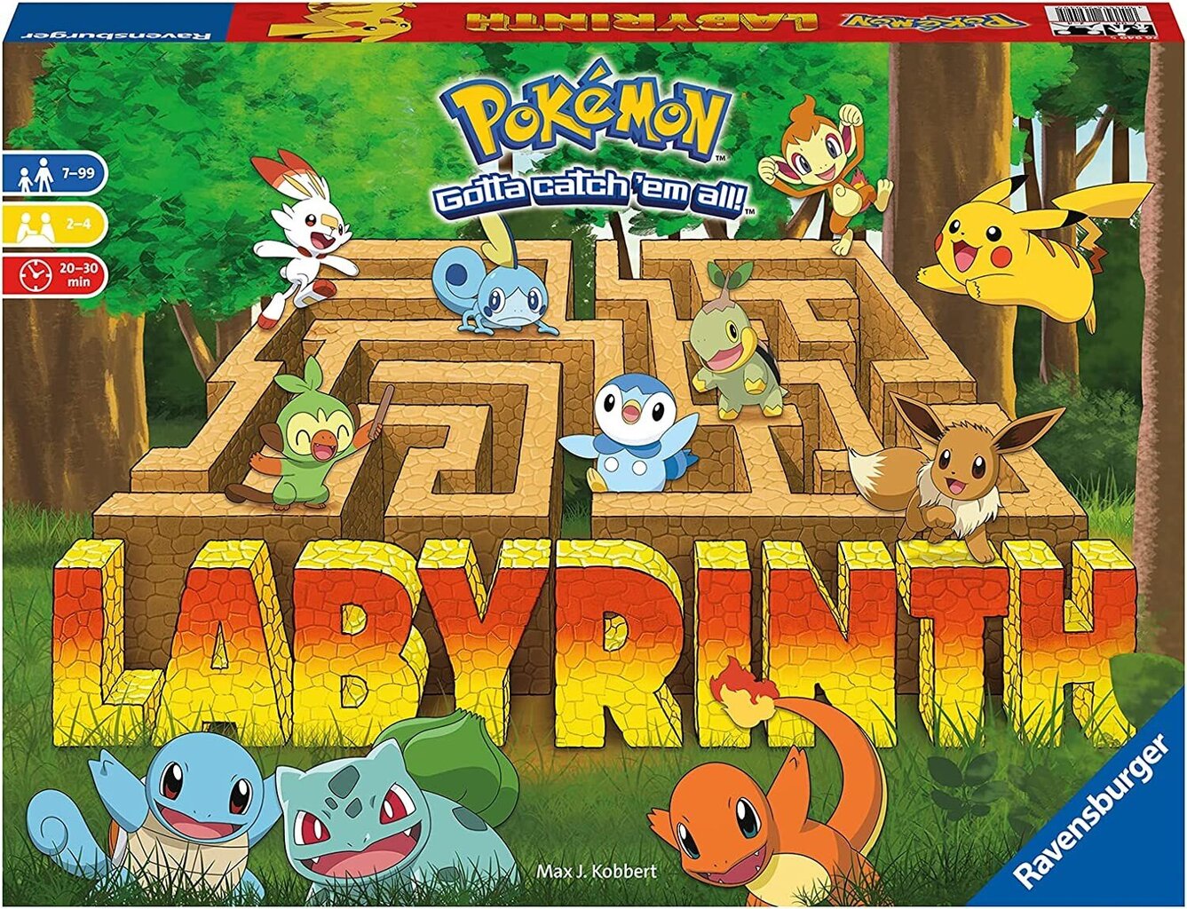 Stalo žaidimas Labyrinth Pokémon kaina ir informacija | Stalo žaidimai, galvosūkiai | pigu.lt