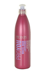 Revlon ProYou White Hair шампунь 350 ml цена и информация | Шампуни | pigu.lt