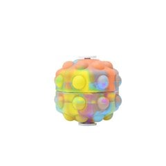 Pop-it žaislas kamuoliukas – suktukas (Yellow-Orange) kaina ir informacija | Stalo žaidimai, galvosūkiai | pigu.lt