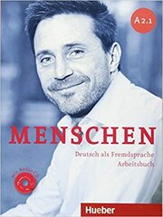 Menschen A2/1 Arbeitsbuch mit Audio-CD цена и информация | Пособия по изучению иностранных языков | pigu.lt