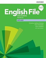 English File (4th Edition) Intermediate Workbook with Key цена и информация | Книги для подростков и молодежи | pigu.lt