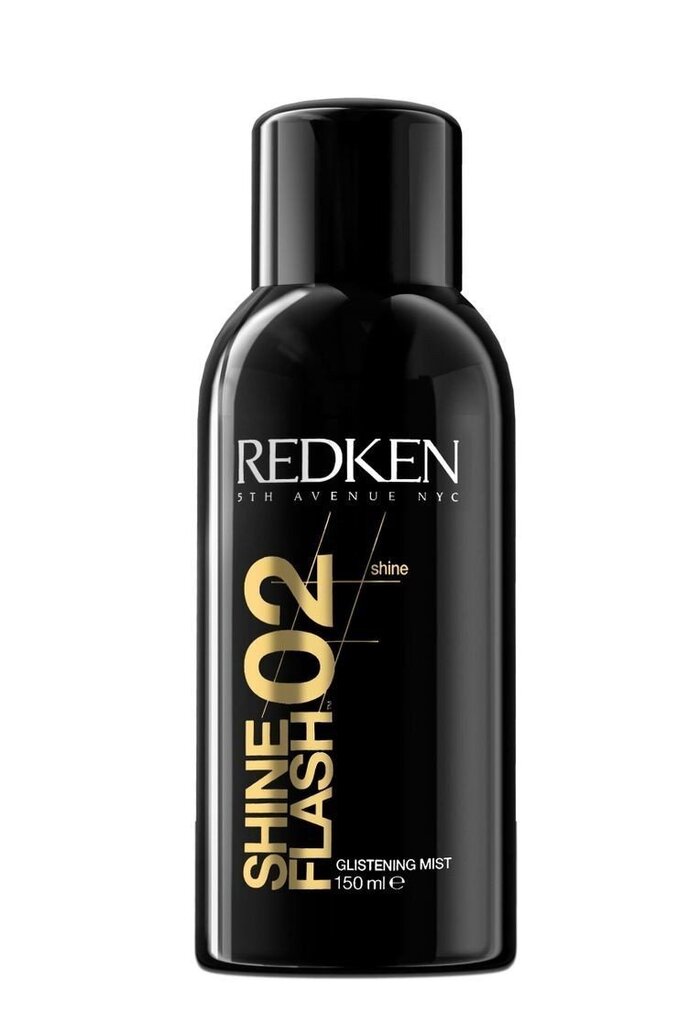 Spindesio suteikiantis plaukų lakas Redken Shine Flash 02 150 ml kaina ir informacija | Plaukų formavimo priemonės | pigu.lt