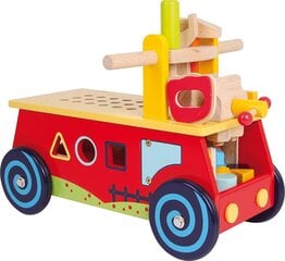 Medinis žaislas Darbo mašina kaina ir informacija | Lavinamieji žaislai | pigu.lt