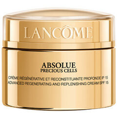 Atkuriantis veido kremas Lancome Absolue Precious Cell Advanced Regenerating And Repairing SPF 15, 50 ml цена и информация | Кремы для лица | pigu.lt