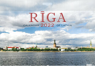 Kalendārs 2023 Rīga A4 kaina ir informacija | Kalendoriai, darbo knygos | pigu.lt