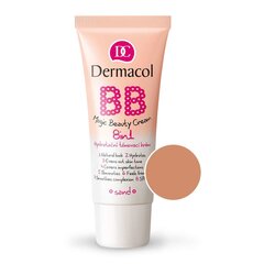 BB kremas Dermacol BB Magic Beauty SPF15 30 ml, Sand kaina ir informacija | Veido kremai | pigu.lt