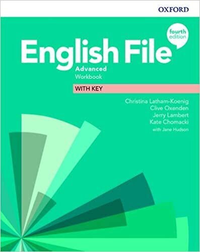 English File (4th Edition) Advanced Workbook with Key kaina ir informacija | Užsienio kalbos mokomoji medžiaga | pigu.lt
