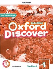 Oxford Discover: Activity Book with Online Practice Pack 2nd Edition цена и информация | Пособия по изучению иностранных языков | pigu.lt