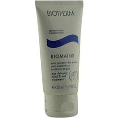 Питательный крем для рук и ногтей Biotherm Biomains 50 мл цена и информация | Кремы, лосьоны для тела | pigu.lt